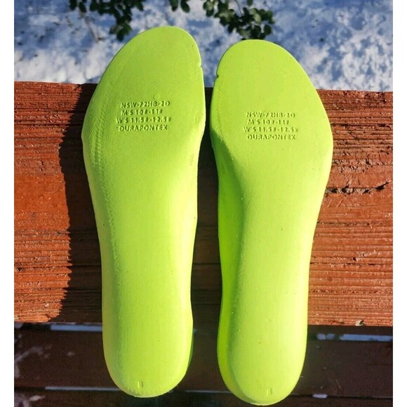 Nike Air Max Flyknit Racer Men's‎ FD2764-700 Elemetal Gold Sneakers Shoe Size 10 - Picture 16 of 17